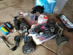 4x4 1:8 RC nitro Buggy Spencer se spalovacím motorem