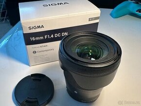 Sigma 16mm f1.4 sony E