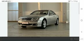 Mercedes CL w215 komplet př. nárazník vč.6x parktronik čidel - 1