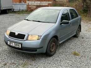 Škoda Fabia 1.2 40kW, 2004, po nehodě, na ND, pojízdná