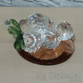 Swarovski crystal - dekorace soška hroznové víno