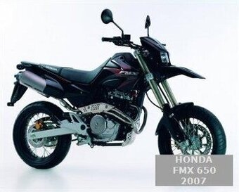 Honda FMX 650 -  NÁHRADNÍ DÍLY