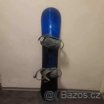 Snowboard s botami i vakem, 140 cm, boty 40 (2)