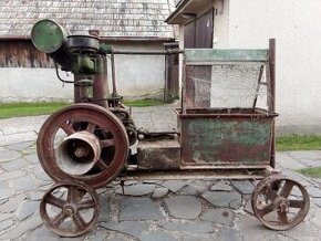 Stabilný motor Slavia 8 HP Diesel.