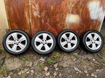 Sada alu kol Škoda 225/50 R17 ET45