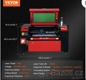 Laser Vevor Co2 60W