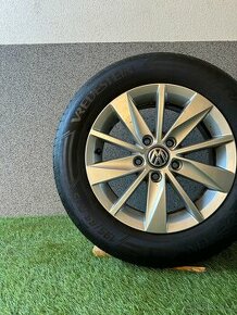 Alu kola 5x112 r15 s letním pneu (ggg)