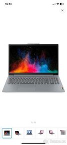 Notebook Lenovo IdeaPad Slim 3 15AMN8 Arctic Grey