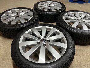 Originální zimní alu sada VW 205/50R17, Kleber 6mm