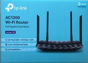 WI-FI ROUTER TP-LINK Archer C6, dále 2x O2 router v1 a v2