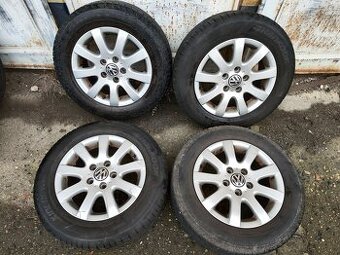 15"letní alu sada Misano 5x112 origo VW Golf 5 Caddy Touran