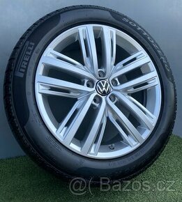 Originální Alu kola 5x112 VW Tiguan 235/50/19 TOP TPMS