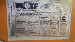 WOLF - kotel na LTO