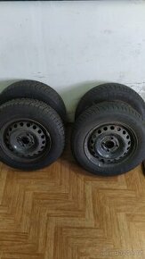 Zimní sada kol 4x100 , pneumatiky 165/70R13 - 1