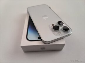 apple iphone 14 PRO 256gb Silver / Batéria 100%