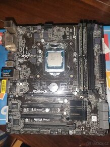 deska ASROCK H87M Pro4 s intel core i5 4430 s 8gb ram