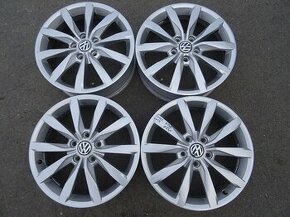 Alu disky originál Volkswagen 16", 5x112, ET 48, šířka 6J - 1