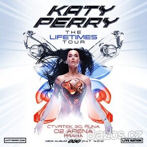 Katy Perry Life Tour Praha 30. 10. 2025 20:00 O2 arena