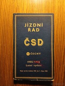 Jízdní řády ČSD I. - 1