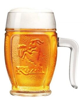 Rohatý půllitr Kozel 0,5l - 1