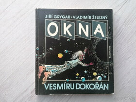 Kniha Okna vesmíru dokořán - Jiří Grychar, Vladimír Železný