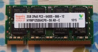 Paměť Hynix 2GB SODIM DDR2 666Mhz - 1