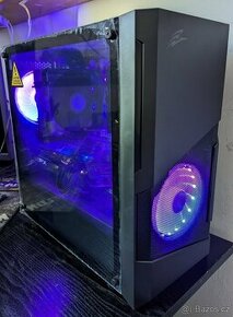 Herní PC 4 jádra RX 590 8GB SSD s RGB