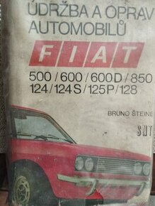 Prodam literaturu na veterány SKODA,FIAT,RENAULT