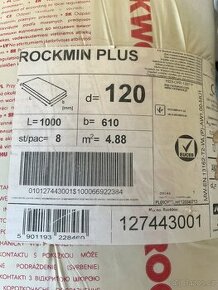 Tepelná izolace ROCKWOOL Rockmin Plus 120