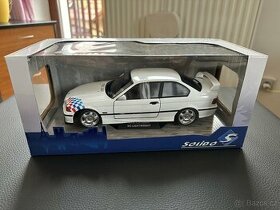 Model BMW M3 e36 SOLIDO 1:18 coupe LIGHTWEIGHT bílá