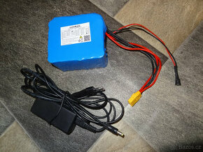 12V 20Ah 18650 LiIon Li ion Li-ion LiitoKala 10p3s 100A disc - 1