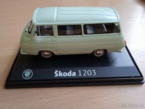 Škoda 1203 1:43 světle zelená vzácná 1.edice - 1