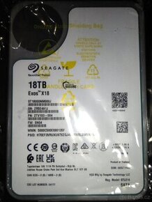 Seagate EXOS X18 18TB SATA ZÁRUKA 09/2026