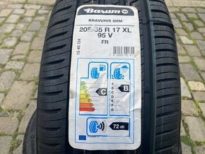 4ks letních pneumatik BARUM BRAVURIS 5  - 205/55R17 100%