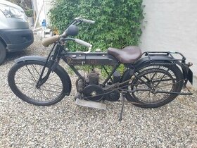 Veteran motocykel Bown Villiers rv 1916 270ccm s TP - 1