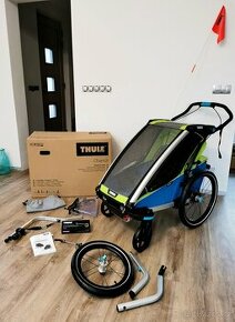 Thule Chariot Sport 1 + jogging kit TOP STAV - 1