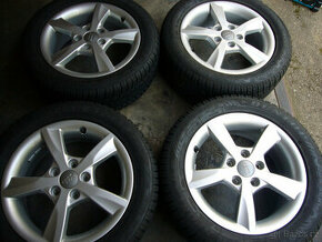 ZIMNÍ ALU KOLA AUDI-VW-ŠKODA-SEAT 16" 5x112 6" et-48