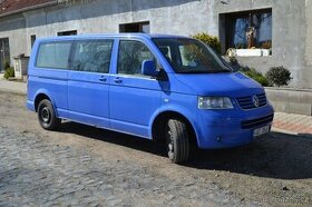 VW T5 CARAVELLE Long 2.5 TDI 96KW 8 MÍST,2.majitel bez koroz