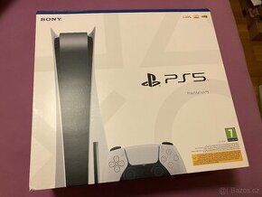 PS5 s BD mechanikou, nova, nepouzita, CZ zaruka DATART