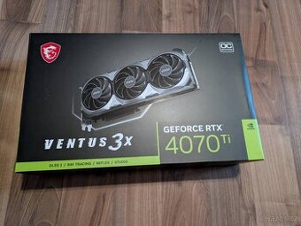 MSI VENTUS GeForce RTX 4070 Ti 3X 12 GB OC