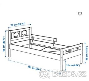 Dětská postýlka Ikea Kritter