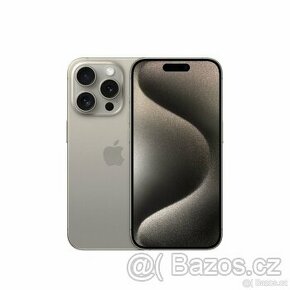 Apple iPhone 15 Pro 128GB - přírodně titanový