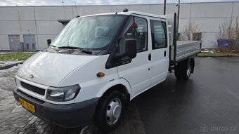 Ford Transit Valnik 6míst 2000 2.4d 88kW Původ ČR