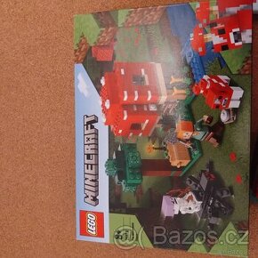 Lego Minecraft Houbový domek 21179