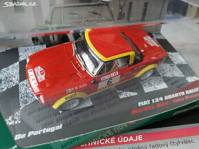 Pět modelů 1:43 z kolekce Rallye + 2x box