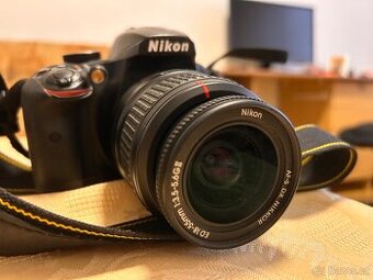 Nikon D3400 tělo + 128gb SD karta 2orig. Baterie a nabíječka - 1