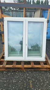 Okno PVC - 1460x1450 mm - STARŠÍ - 4 KS