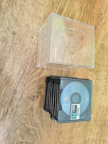 10 ks Minidisc Minidisk  Maxell 74 minut,box,sada 2