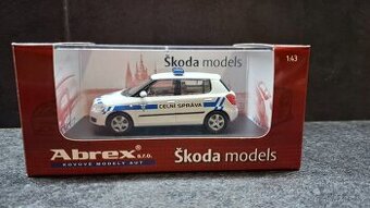 Abrex Škoda Fabia II Celní Správa ČR 1:43