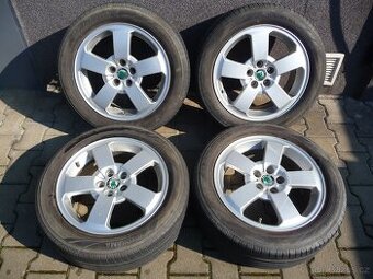 ALU KOLA 16 ŠKODA STYLE ,VW 5x100ET 42 - 205/55R16